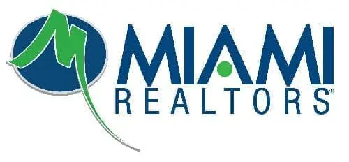 Logo for Miami Realtors featuring a modern design with blue and green colors.